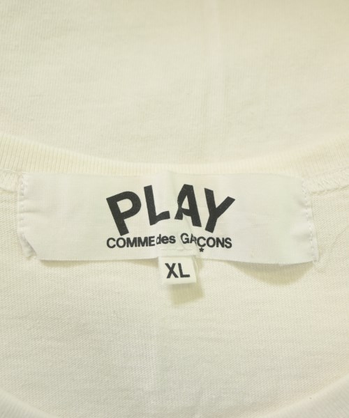 PLAY COMME des GARCONS（プレイコムデギャルソン）Tシャツ・カットソー 白 サイズ:XL メンズ/2200658863622