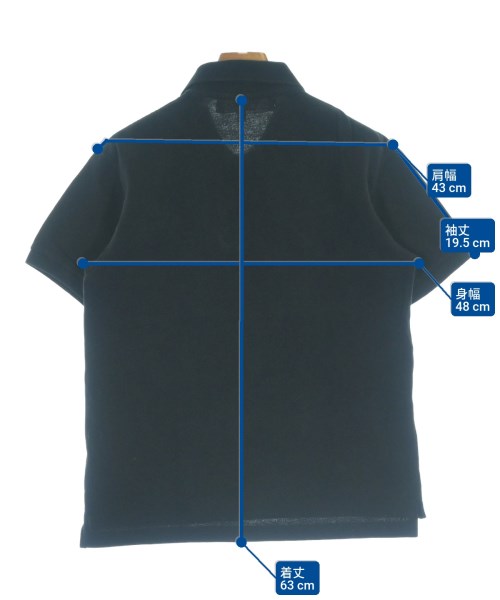 PLAY COMME des GARCONS（プレイコムデギャルソン）ポロシャツ 黒 サイズ:M レディース/2200662944034