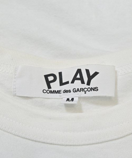 PLAY COMME des GARCONS（プレイコムデギャルソン）Tシャツ・カットソー 白 サイズ:M メンズ/2200663858088
