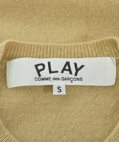 PLAY COMME des GARCONS（プレイコムデギャルソン）カーディガン ベージュ サイズ:S レディース/2200664380021