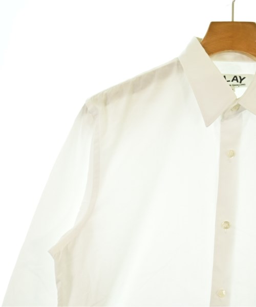 PLAY COMME des GARCONS（プレイコムデギャルソン）カジュアルシャツ 白 サイズ:M メンズ/2200664823030