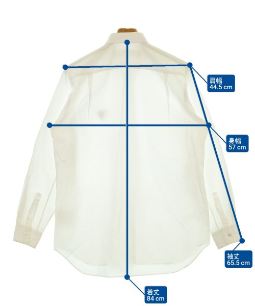 PLAY COMME des GARCONS（プレイコムデギャルソン）カジュアルシャツ 白 サイズ:M メンズ/2200664823030