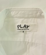 PLAY COMME des GARCONS（プレイコムデギャルソン）カジュアルシャツ 白 サイズ:M メンズ/2200664823030