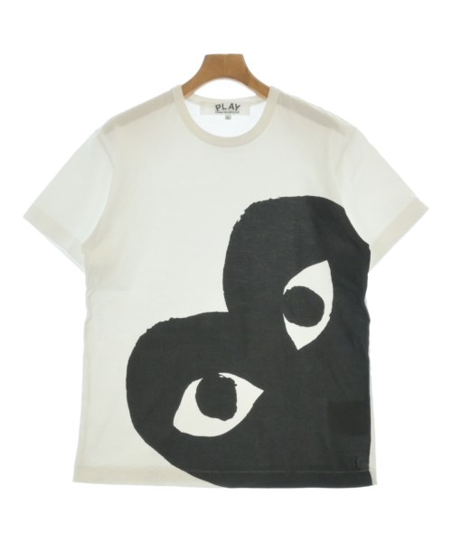 PLAY COMME des GARCONS(プレイコムデギャルソン)Tシャツ・カットソー 白 サイズ:L/2200664837020