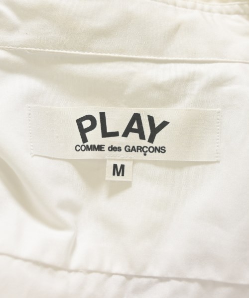 PLAY COMME des GARCONS（プレイコムデギャルソン）カジュアルシャツ 白 サイズ:M レディース/2200662238041