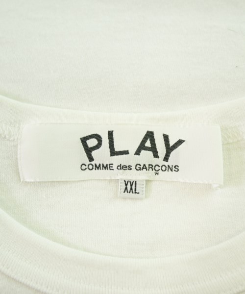 PLAY COMME des GARCONS（プレイコムデギャルソン）Tシャツ・カットソー 白 サイズ:XXL メンズ/2200661989159