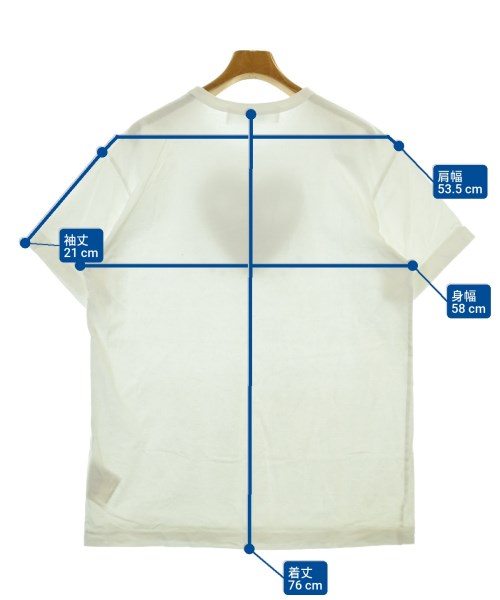 PLAY COMME des GARCONS（プレイコムデギャルソン）Tシャツ・カットソー 白 サイズ:XXL メンズ/2200661989159