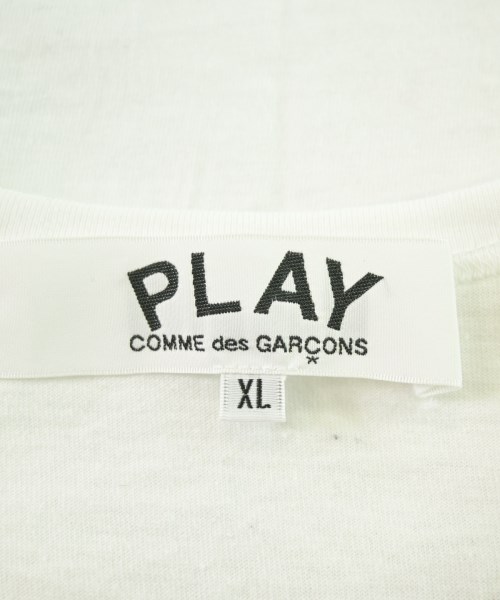 PLAY COMME des GARCONS（プレイコムデギャルソン）Tシャツ・カットソー 白 サイズ:XL メンズ/2200661989319
