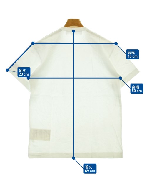 PLAY COMME des GARCONS（プレイコムデギャルソン）Tシャツ・カットソー 白 サイズ:L メンズ/2200663861156