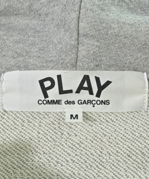 PLAY COMME des GARCONS（プレイコムデギャルソン）パーカー グレー サイズ:M レディース/2200663867196