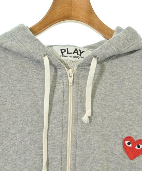 PLAY COMME des GARCONS（プレイコムデギャルソン）パーカー グレー サイズ:M レディース/2200663867196