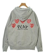 PLAY COMME des GARCONS（プレイコムデギャルソン）パーカー グレー サイズ:M レディース/2200663867196