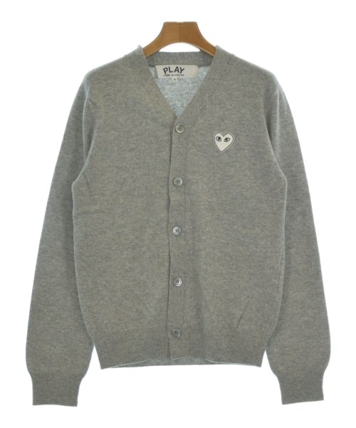 PLAY COMME des GARCONS(プレイコムデギャルソン)カーディガン グレー サイズ:S/2200665968051