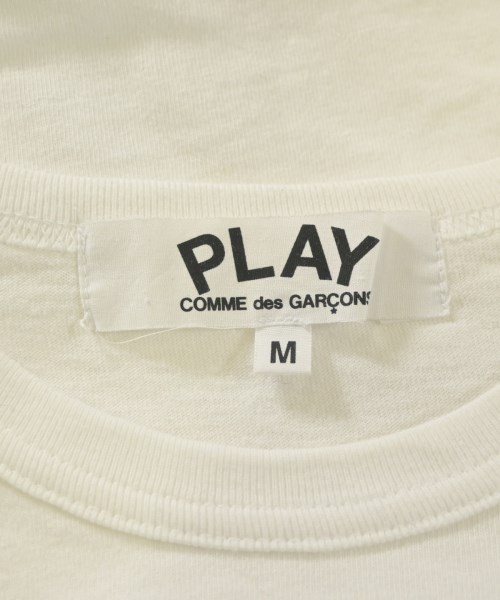 PLAY COMME des GARCONS（プレイコムデギャルソン）Tシャツ・カットソー 白 サイズ:M レディース/2200662888024