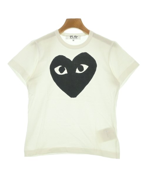 PLAY COMME des GARCONS(プレイコムデギャルソン)Tシャツ・カットソー 白 サイズ:M/2200662888062