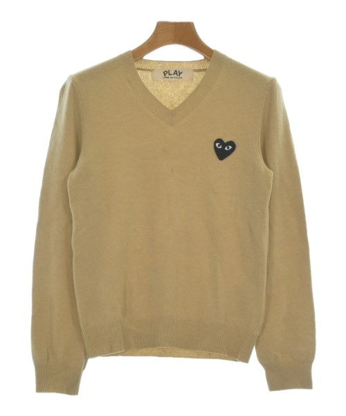 PLAY COMME des GARCONS(プレイコムデギャルソン)ニット・セーター ベージュ サイズ:S/2200662934042