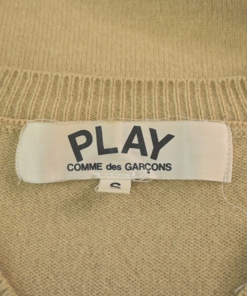 PLAY COMME des GARCONS（プレイコムデギャルソン）ニット・セーター ベージュ サイズ:S レディース/2200662934042