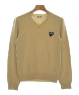 PLAY COMME des GARCONS（プレイコムデギャルソン）ニット・セーター ベージュ サイズ:S レディース/2200662934042