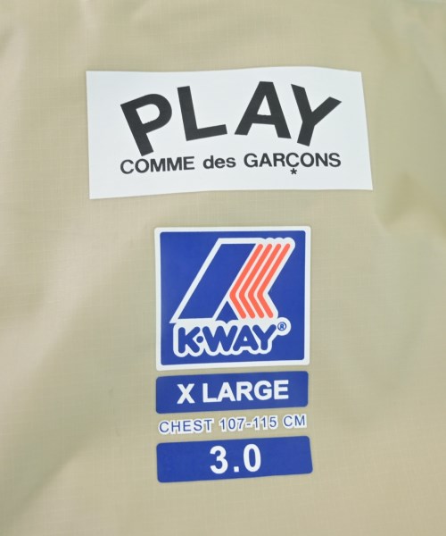 PLAY COMME des GARCONS（プレイコムデギャルソン）マウンテンパーカー ベージュ サイズ:XL メンズ/2200667062023