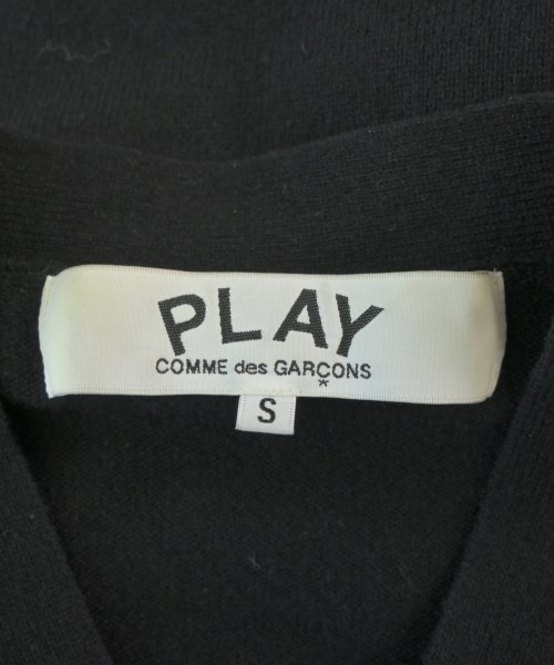 PLAY COMME des GARCONS（プレイコムデギャルソン）カーディガン 黒 サイズ:S レディース/2200666953186
