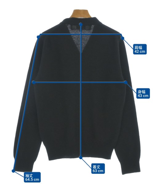 PLAY COMME des GARCONS（プレイコムデギャルソン）カーディガン 黒 サイズ:S レディース/2200666953186