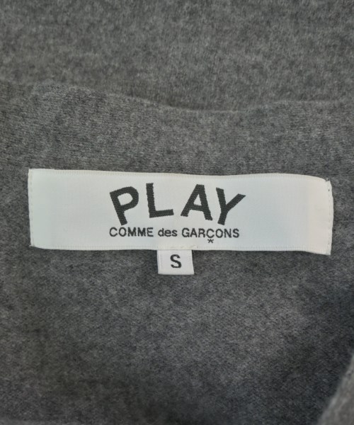 PLAY COMME des GARCONS（プレイコムデギャルソン）カーディガン グレー サイズ:S レディース/2200666953193