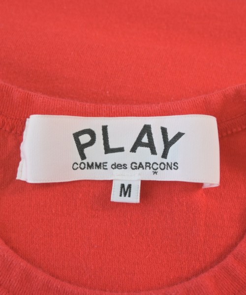 PLAY COMME des GARCONS（プレイコムデギャルソン）Tシャツ・カットソー 赤 サイズ:M レディース/2200666953209