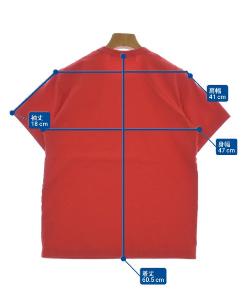 PLAY COMME des GARCONS（プレイコムデギャルソン）Tシャツ・カットソー 赤 サイズ:M レディース/2200666953209
