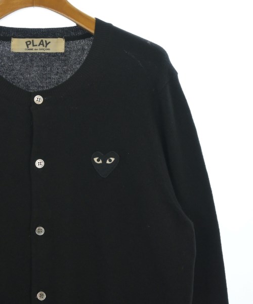 PLAY COMME des GARCONS（プレイコムデギャルソン）カーディガン 黒 サイズ:-(XL位) レディース/2200661823101