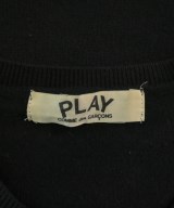 PLAY COMME des GARCONS（プレイコムデギャルソン）カーディガン 黒 サイズ:-(XL位) レディース/2200661823101