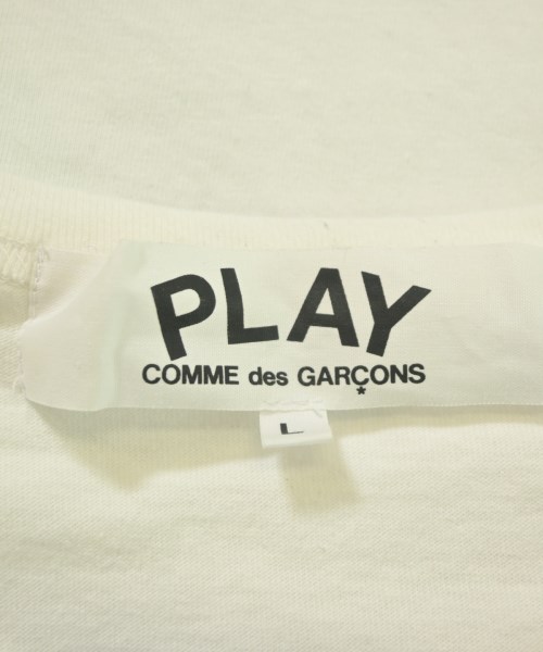PLAY COMME des GARCONS（プレイコムデギャルソン）Tシャツ・カットソー 白 サイズ:L メンズ/2200668007115