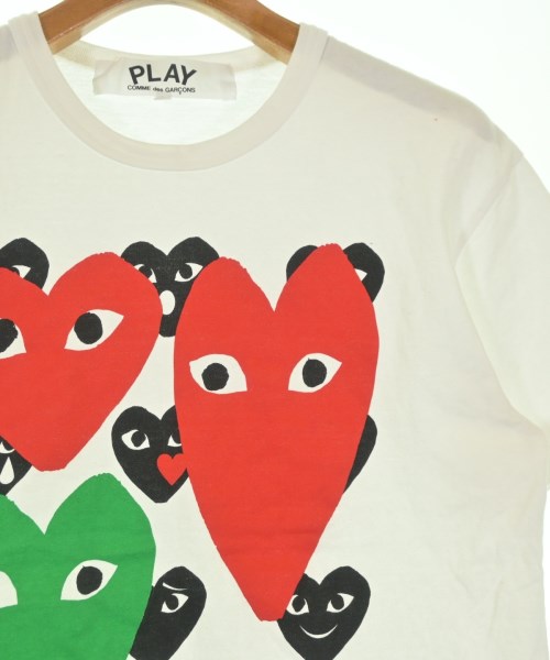 PLAY COMME des GARCONS（プレイコムデギャルソン）Tシャツ・カットソー 白 サイズ:L メンズ/2200668007115