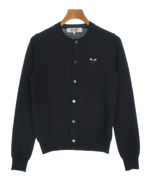 PLAY COMME des GARCONS(プレイコムデギャルソン)カーディガン 黒 サイズ:L/2200664372286