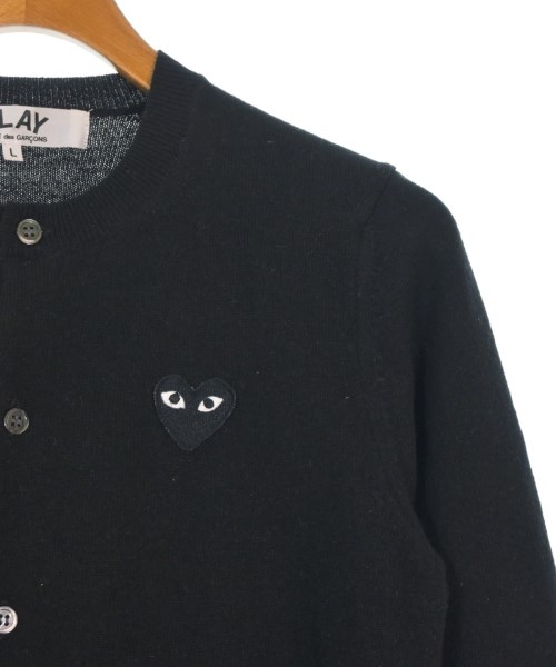 PLAY COMME des GARCONS（プレイコムデギャルソン）カーディガン 黒 サイズ:L レディース/2200664372286