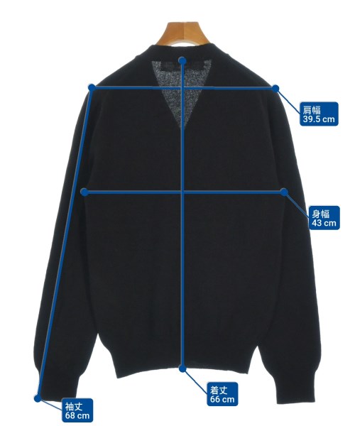 PLAY COMME des GARCONS（プレイコムデギャルソン）カーディガン 黒 サイズ:S メンズ/2200664372293
