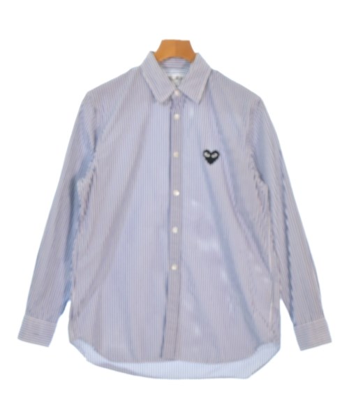 PLAY COMME des GARCONS(プレイコムデギャルソン)カジュアルシャツ 青 サイズ:S/2200668691093