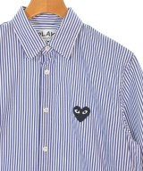 PLAY COMME des GARCONS（プレイコムデギャルソン）カジュアルシャツ 青 サイズ:S メンズ/2200668691093