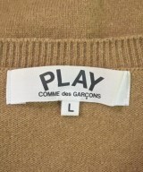 PLAY COMME des GARCONS（プレイコムデギャルソン）カーディガン 茶 サイズ:L メンズ/2200665609060