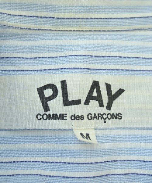 PLAY COMME des GARCONS（プレイコムデギャルソン）カジュアルシャツ 青 サイズ:M メンズ/2200670525027