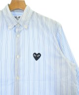 PLAY COMME des GARCONS（プレイコムデギャルソン）カジュアルシャツ 青 サイズ:M メンズ/2200670525027