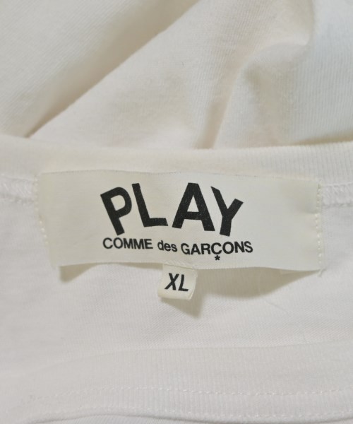 PLAY COMME des GARCONS（プレイコムデギャルソン）Tシャツ・カットソー 白 サイズ:XL メンズ/2200671129095