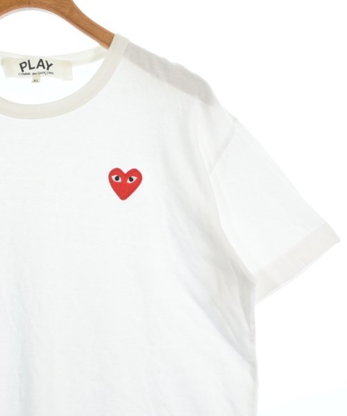 PLAY COMME des GARCONS（プレイコムデギャルソン）Tシャツ・カットソー 白 サイズ:XL メンズ/2200671129095