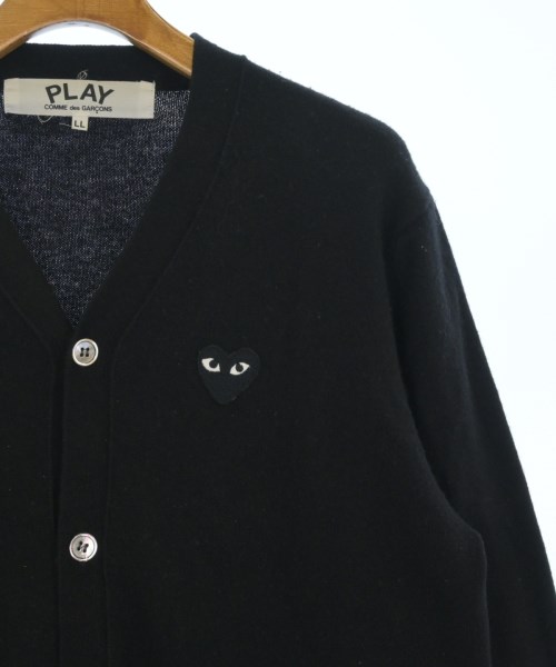 PLAY COMME des GARCONS（プレイコムデギャルソン）カーディガン 黒 サイズ:XL メンズ/2200671362072