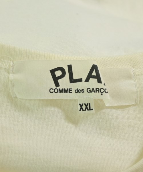 PLAY COMME des GARCONS（プレイコムデギャルソン）Tシャツ・カットソー 白 サイズ:XXL メンズ/2200728723245