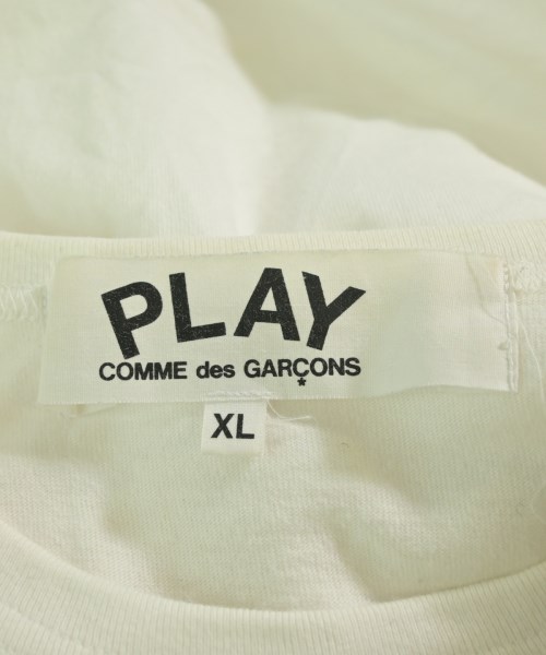 PLAY COMME des GARCONS（プレイコムデギャルソン）Tシャツ・カットソー 白 サイズ:XL メンズ/2200728723269