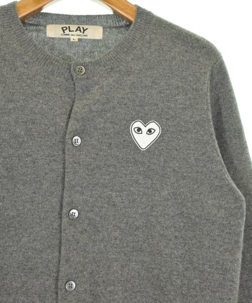 PLAY COMME des GARCONS（プレイコムデギャルソン）カーディガン グレー サイズ:L レディース/2200728979086