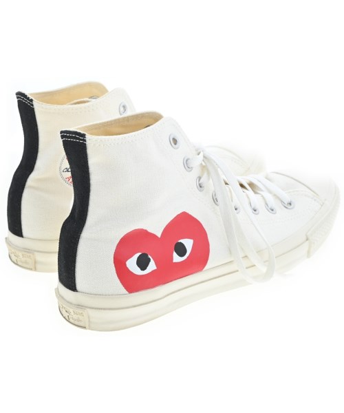 PLAY COMME des GARCONS（プレイコムデギャルソン）スニーカー 白 サイズ:27cm メンズ/2200730537045