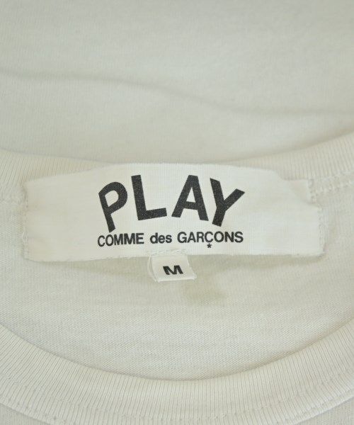 PLAY COMME des GARCONS（プレイコムデギャルソン）Tシャツ・カットソー 白 サイズ:M メンズ/2200730646037