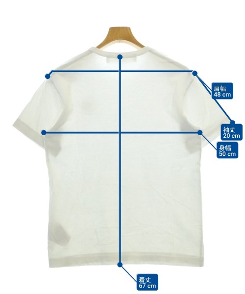 PLAY COMME des GARCONS（プレイコムデギャルソン）Tシャツ・カットソー 白 サイズ:M メンズ/2200730646037