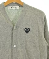 PLAY COMME des GARCONS（プレイコムデギャルソン）カーディガン グレー サイズ:L メンズ/2200731151127